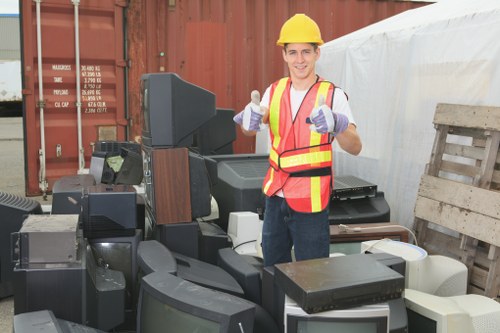 Organized loft space after clearance services