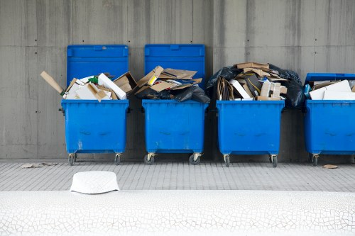 Inspection and documentation during a supplier audit for house clearance services