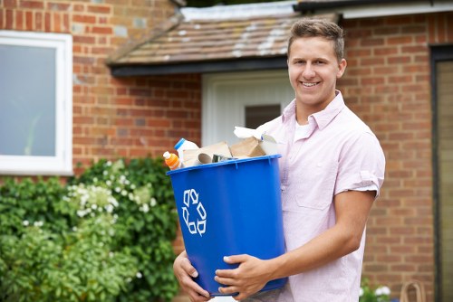 Eco-friendly disposal during loft clearance